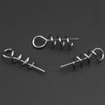 thumbnail image 2 of Ruiboury Fishing Spring Twist Locks Steel Pin Crank Hooks Replaceable Lure Bait Spring Hooks 50pcs, 2 of 7