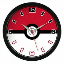 Pokemon Pokeball Wall Clock