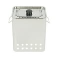 thumbnail image 6 of 26 Skewers Portable Square Smokeless Charcoal Hanging Grill, Stainless Steel Kebab Skewer Grill Heat Resistant and Long-Lasting Outdoor Cooking Grill for Garden, Camping, Patio Party, 6 of 15
