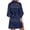 D114/Navy, variant on Robes For Women Wedding Party Robe Letter Kimono Satin Pyjamas Bridesmaid Bathrobe Sleepwear