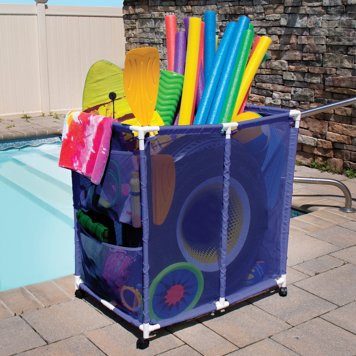 Pool Bins Pool Storage Organizer - Thumbnail 4