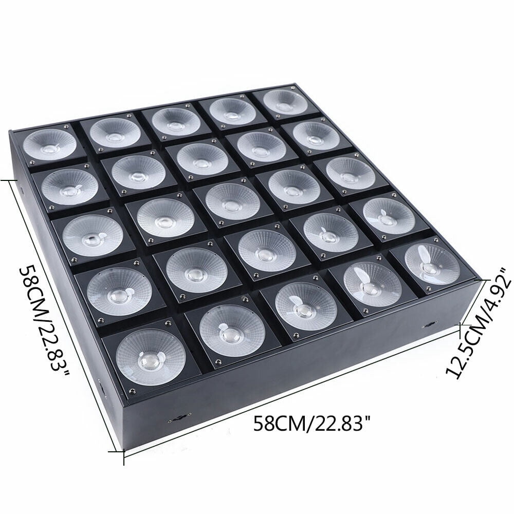 800W RGB LED Wall Wash Light Panel DMX Stage Lighting Strobe DJ Disco Bar Light
