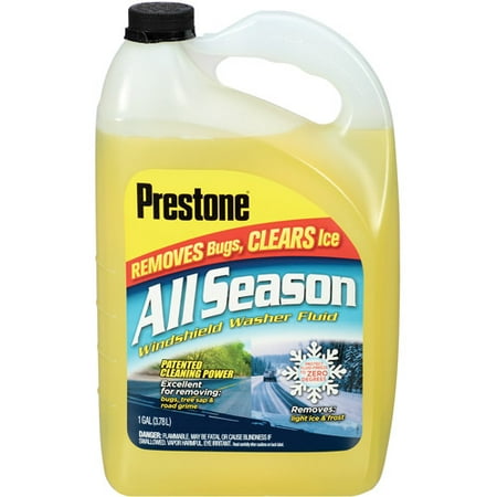 Prestone All Season Windshield Fluid, 1 Gallon