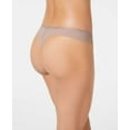 thumbnail image 2 of Calvin Klein Women’s Invisibles Mesh-Trim Thong Pantys, Josephine, Small, 2 of 4