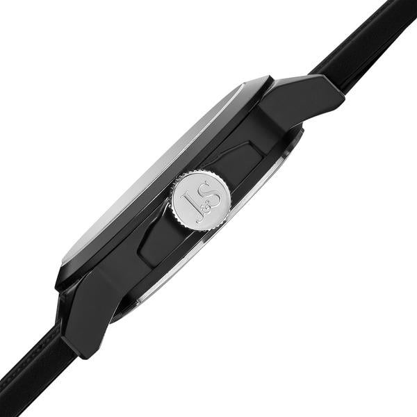 Joshua & Sons JS-40-YL Swiss Quartz Triple Time Zone