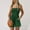 Green, variant on Mrasaso Rompers for Women Summer Casual Smocked Rompers Square Neck Sleeveless Loose Shorts Jumpsuit 2025 Beach Vacation Outfits