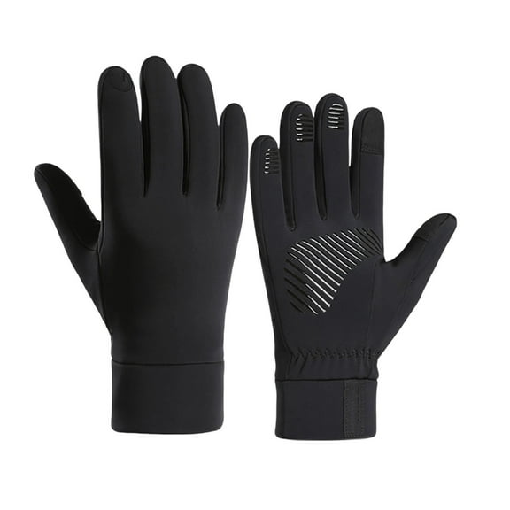 Winter Outdoor Gloves Ski Heat Gloves Cycling Running Windproof Waterproof Gloves for Mens Women, Cold Weather Working Warm Gloves, Driving Snowboarding Fishing Heat Gloves, Full Touchscreen