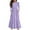 #A06-Light Purple, variant on Abcomgle Girls Dresses Size 10-12 Casual A-Line Ruffle Long Sleeve Girls Long Dresses Polka Dot Crew Neck Sundresses Boho Tiered Dresses with Pockets,Light Blue