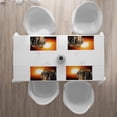 thumbnail image 3 of Ambesonne African Place Mats Set of 4, Savannah Leopard on Tree, Standard Size, Orange Brown, 3 of 4