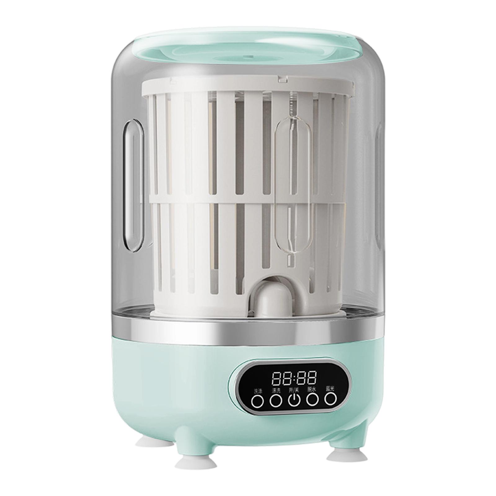 Mini Washing Machine Portable Washer Laundry Bucket Gentle Hand Wash Simulation for Underwear Socks Baby Clothes