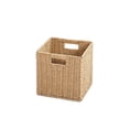 thumbnail image 2 of EGNMCR Organization and Storage Imitation Rattan Woven Foldable Storage Basket Home Clothes Storage Basket Snacks Sundries Storage Storage Boxes Storage Boxes, 2 of 7