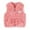 Pink, variant on Toddler Vest Kids Full-Zip Brown Vest Boys Warm Girls Fall Vest Vest Girls 12-18 Months