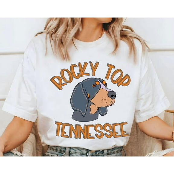 MiyazakiLy Rocky Top Tennessee Football Sweatshirt - Smokey Vols Football Fan Shirt - Tennessee Fall Preppy Mascot Sweater