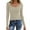 BK11_Beige, variant on Womens Long Sleeve Tops Fall Spring Scoop Neck Ribbed Knit Shirts Slim Fitted Casual Basic Solid Tee T Shirt 2026 Saffron L