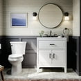 thumbnail image 3 of Kohler K-26050-CPL Miroir Décoratif Rond Essentiel de 28 Po&44; Chrome Poli, 3 of 5