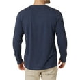 thumbnail image 2 of Chaps Men's Long Sleeve Slub Jersey Henley -Sizes XS up to 4XB, 2 of 4