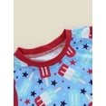 thumbnail image 6 of BemeyourBBs Kid Toddler Baby Boy 4th Of July Outfit Patriotic Summer Independent Day Clothes Cute Ice Cream Print Tank Tops Shorts Set Toddler Fourth of July Outfit, 6 of 9