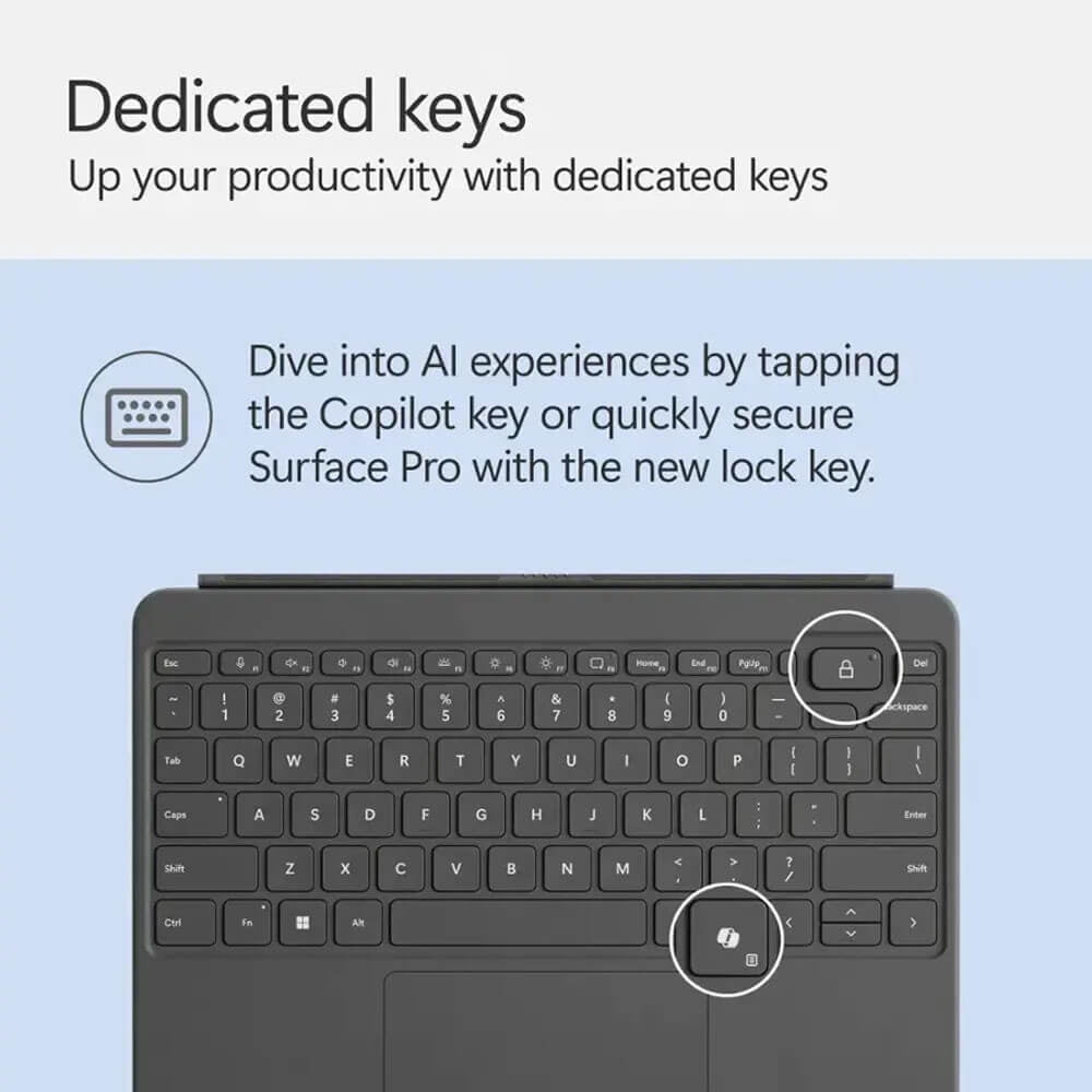 Microsoft Surface Pro 12" Keyboard Slate