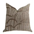 thumbnail image 1 of Plutus Metallic Bronze Luxury Throw Pillow - Double sided 26" x 26", 1 of 3