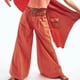thumbnail image 2 of Gibobby Pantalones deportivos mujer Pantalones vaqueros holgados de cintura alta para mujer, pantalones cargo rectos de pierna ancha, pantalones sueltos casuales(Naranja,CH), 2 of 5