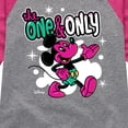 thumbnail image 3 of Disney - The One And Only - Toddler & Youth Girls Raglan Graphic T-Shirt, 3 of 5