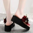 thumbnail image 5 of VerPetridure Slippers for Women Slippers Women Flowers Beach Breathable Sandals Home Slipper Flip-Flops Wedges Shoes, 5 of 7