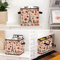 thumbnail image 6 of Eiffel Tower Large Capacity Foldable Storage Basket Organizer Bins with Handle, 10.8"x10.5"x10.6", Cube Organizer, 6 of 6