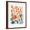 Brown Frame, variant on Art.com Citrus Season I Stretched Canvas Print Wall Art by Chariklia Zarris, 12" x 16"