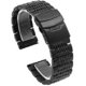thumbnail image 1 of Correa de acero inoxidable con hebilla maciza de quince cuentas, adecuada para varios estilos de relojes de moda. Cambiar correa, 1 of 6