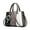 Gray, variant on Colisha Fashion Women Leather Handbag Crocodile Shoulder Bag Large Capacity Briefcase Messenger Satchel Shopper Tote Bags