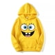 thumbnail image 1 of Sudadera con capucha de Bob Esponja para hombre y mujer, suéter de dibujos animados de Anime, color amarillo, para primavera y otoño, 2024, 1 of 1