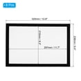 thumbnail image 2 of Unique Bargains A4 Magnetic Sign Holder, 8 Pack Magnetic Display Frame Self-Adhesive Picture Frame for Refrigerator, Black, 2 of 7