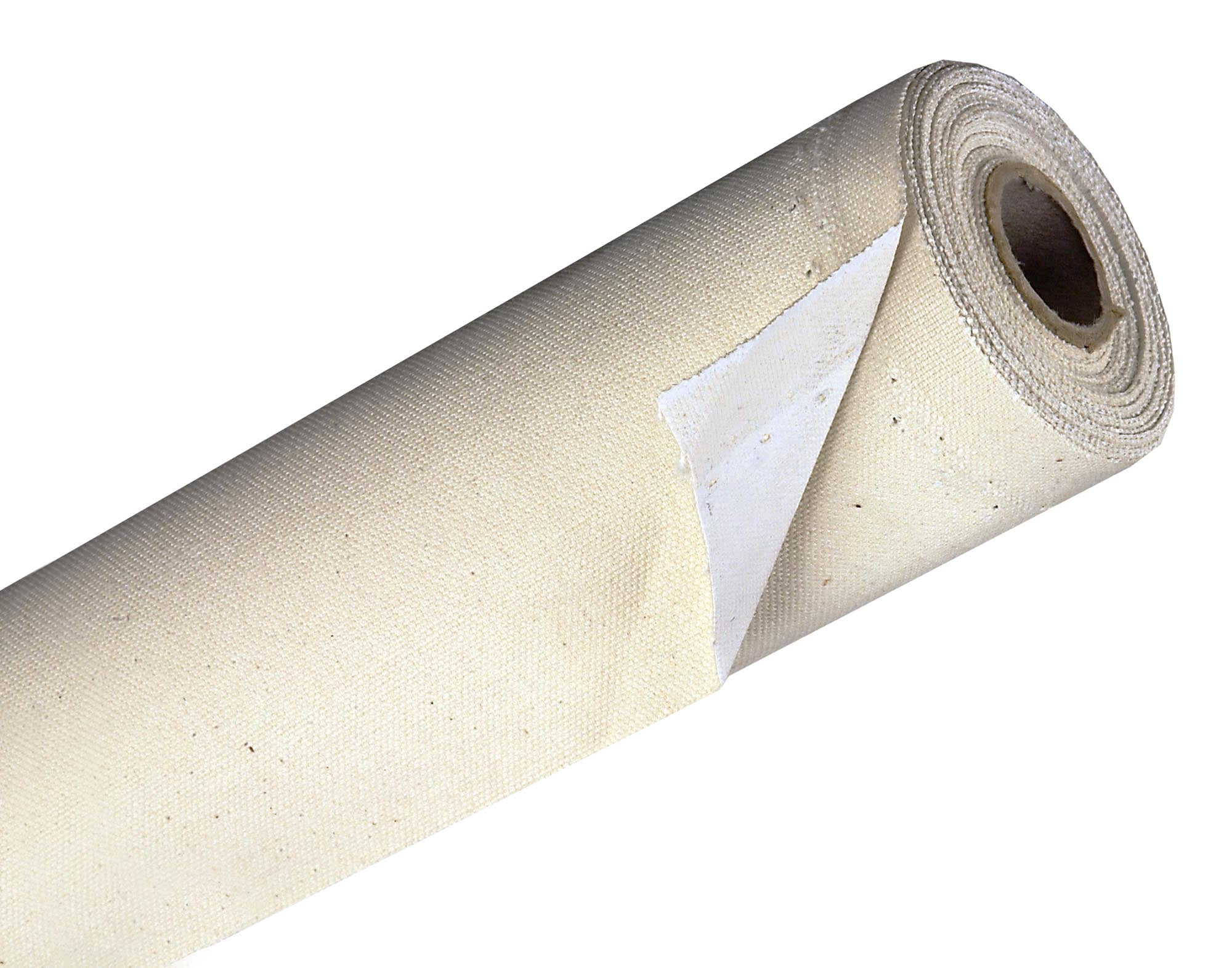 Creative Mark Spectrum Universal Unstretched Cotton Canvas Roll - 72" x 6 Yards 15 oz  (17.4 oz Primed) Double Primed, Rich White Acid-Free Acrylic Priming, Canvas Rolls for Painting