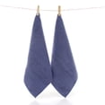 thumbnail image 1 of Nvzi Toallas de mano, paquete de 6 toallas pequeñas azules, toallas pequeñas de algodón de 35*35 cm para la cara, suaves y absorbentes, ideales para el baño/cocina/viajes., 1 of 5
