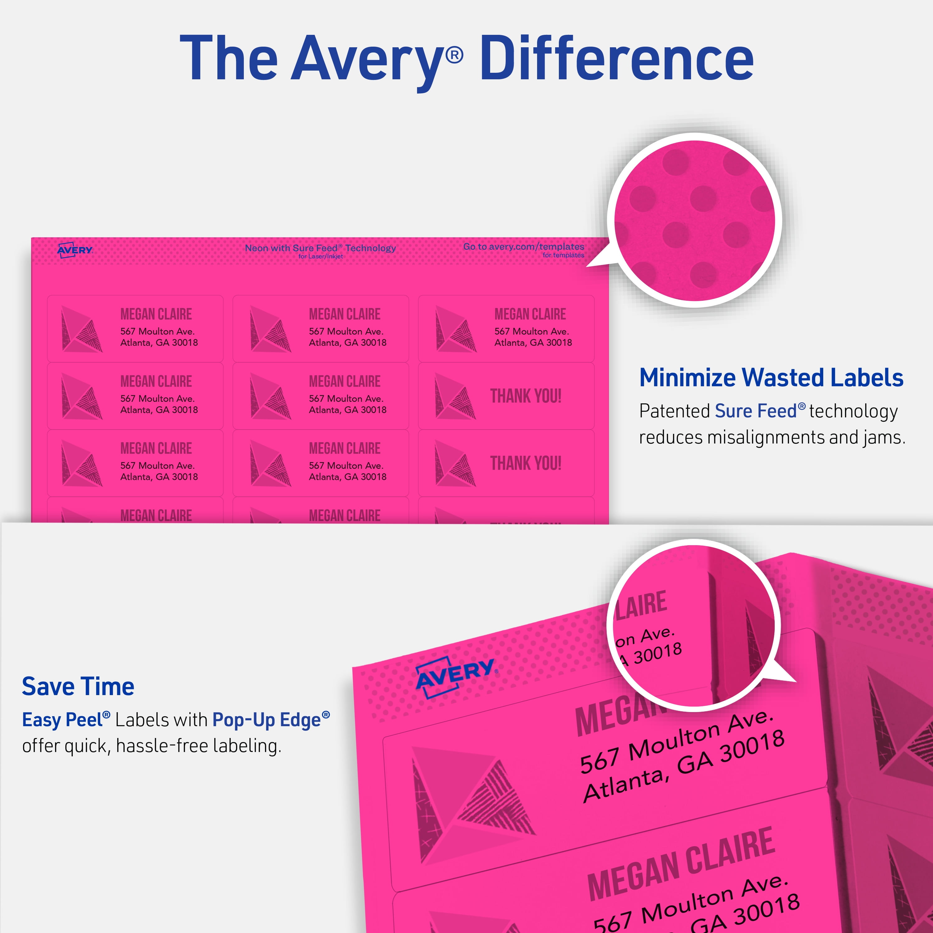 Avery, Address Labels, 1