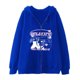 thumbnail image 4 of 2023Y2K sudadera gótica oscura con cremallera de mariposa, sudadera con capucha de lana de estilo americano para otoño e invierno, chaqueta holgada de estilo Millennium, 4 of 5