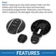 thumbnail image 5 of Carcasa de llave remota de entrada sin llave de 3 botones Unique Bargains para BMW Mini Cooper 2015-2017, 5 of 7
