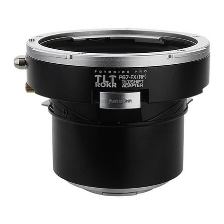 UPC: 0847372043408 | Fotodiox TLTROKR-P67-FXRF Tilt & Shift Lens Mount Adapter for Pentax 6 x7 Fujifilm Camera Body