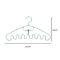 thumbnail image 6 of Kuervmo 5Pcs Coat Hanger Waves Multi-port Support Lightweight Multipurpose Smooth Edge Clothes Hanger Home Supplies, 6 of 8