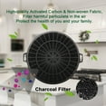 thumbnail image 6 of Akicon 30"/36" Range Hood Insert Stainless Steel 600CFM with 3 Speeds and Led Lights Cold Bright 30inch, 6 of 10
