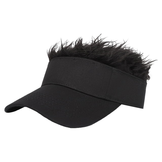 Visière Réglable avec Perruque Chapeau de Baseball à la Mode pour Hommes et Femmes Visière pour Cheveux