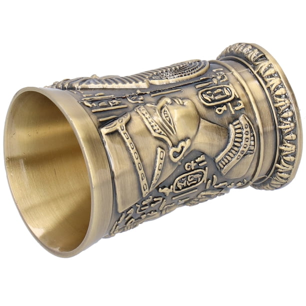 Copa de vino, copa de vino egipcia vintage, copa de vino, copa para beber, apariencia llamativa
