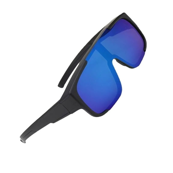 BQBQERT Light Weight Cycling Glasses Sports Sun Glasses Men Wrap Around Fit Over Glasses Fishing Driving Goggles Easy to Use