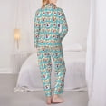thumbnail image 3 of Bingfone Womens Pajama Sets Cute Corgi Head Print,Long Sleeve Loungewear Pajamas Set-Large, 3 of 8