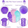 DGPERTE Jelly Fish Paper Lanterns, Pink Purple Blue Hanging Lantern for