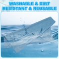 thumbnail image 3 of Uxcell Glasses Cleaning Cloth, Microfiber Eyeglasses Cleaner Cloths Soft Wipe Screens 11.81" x 15.75" Dark Dark Blue, 3 of 7