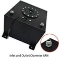 thumbnail image 2 of LABLT 5 Gallon Coated Aluminum Fuel Cell Gas Tank & Level Sender for Racing/drifting Black, 2 of 5