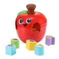 thumbnail image 3 of LeapFrog® Spin & Change Apple Shape Sorter™ With 85% Reclaimed Plastic - French Version, 3 of 8