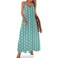 thumbnail image 1 of Vestido de margaritas blancas Falda Vestido sin mangas Ropa de mujer Tendencia de ropa de mujer 2024, 1 of 7