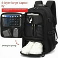 thumbnail image 2 of 50L 60L 80L Outdoor Backpack with USB Port for Men Pack Bags Large Capacity Unisex Sports Trekking Hiking Camping Available in, 2 of 6